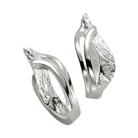 Sterling Siver Sueno Earrings. Designed and made in Germany 
