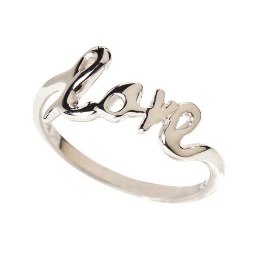Agatha Paris "Script" ring