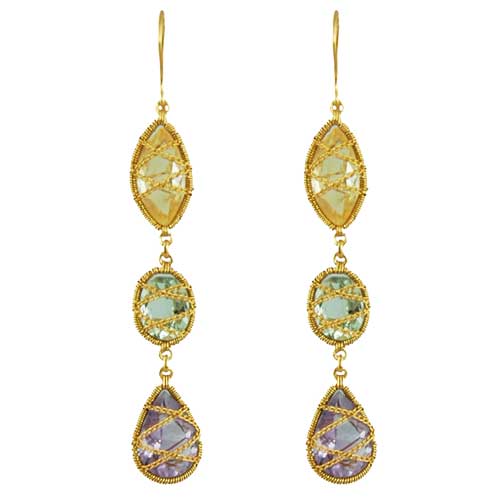 Jasmine Bloom's "Unchain my heart" earrings