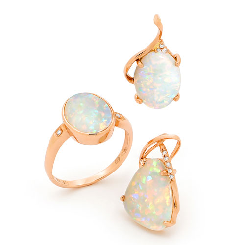 Opals Australia's light opal range