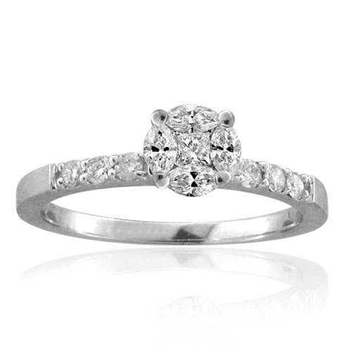 Myriad Diamonds engagement ring