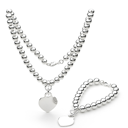 Cashelle's Global Heritage collection with a sterling silver heart disc