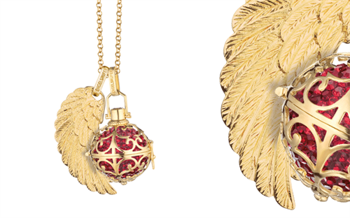Engelsrufer’s gold-plated sterling silver pendant