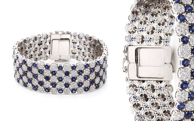 Sal Jewels' mesh bracelet