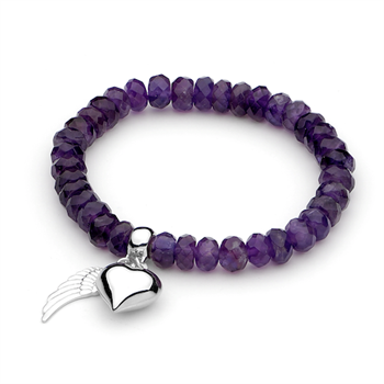 Ellani amethyst bracelet