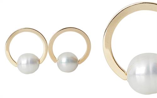 Firucci’s Spanish Mallorcan pearl earrings