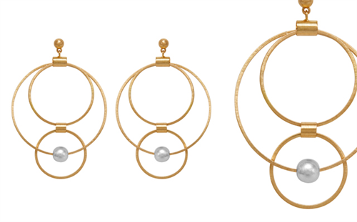 Dansk Smykkekunst‘s Tamara Orbit earrings