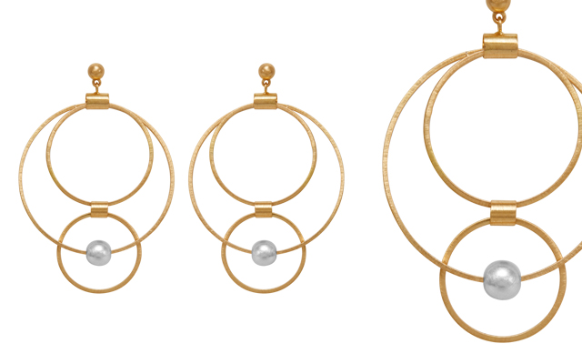 Dansk Smykkekunst‘s Tamara Orbit earrings