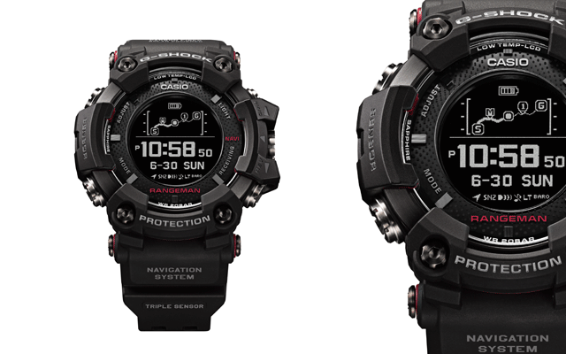 G-SHOCK Rangeman with GPS Navigation