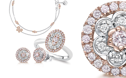 Blush Pink Diamonds pink Argyle diamond collection