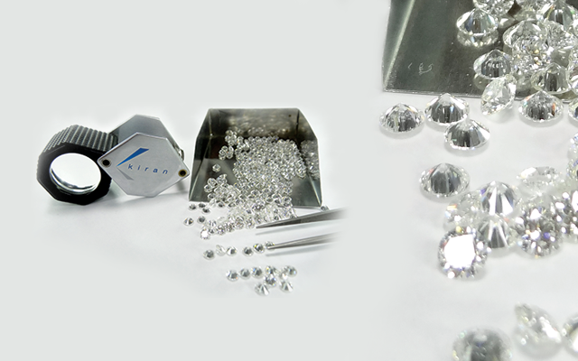 Kiran Gems natural polished diamonds