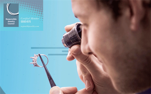 The Responsible Jewellery Council (RJC) has certified Palloys according to its rigorous Code of Practices