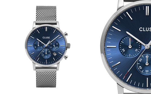 Cluse's chronograph watch