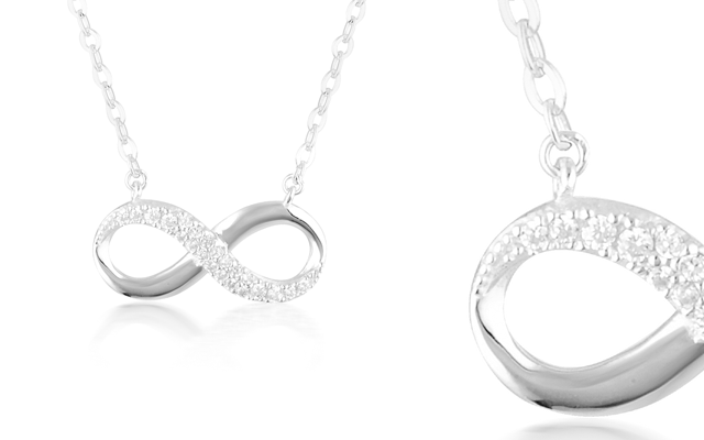 Georgini's forever infinity pendant