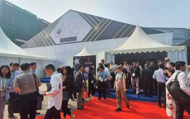 The Bharat Diamond Week will be held from 5 - 7 August this year, two months earlier than the usual dates.