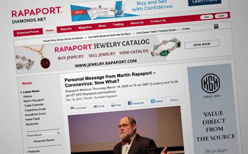 RapNet members have called for the Rapaport Price List to be suspended, while others have withdrawn goods from the platform.