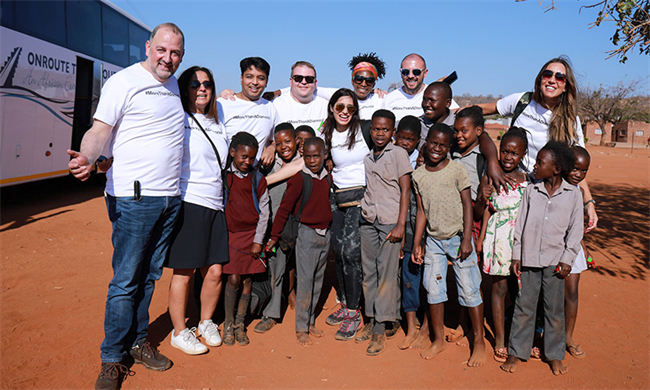 Renaissance Secondary School group visit in 2019.
