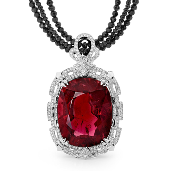 'Joyau Rouge' pendant, by Matthew Ely