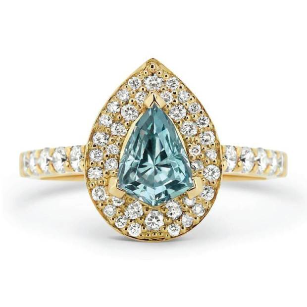 Kite sapphire ring by Brett Low