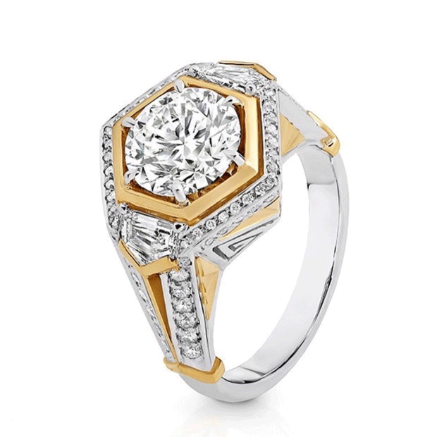 'Helios' ring by Ben Preston-Black