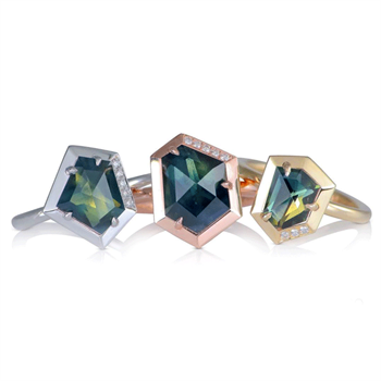 Geometric freeform rings by Michael Muratore