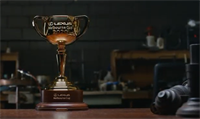 The 2020 Lexus Melbourne Cup trophy contains 1.65kg of 18-carat gold and is valued at more than $200,000.