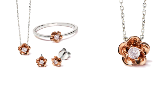 Blush Pink Diamonds collection.