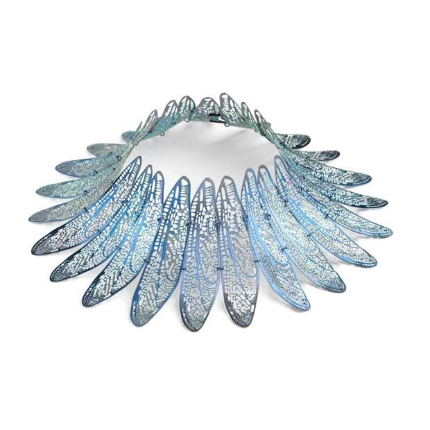 Anisoptera collar by Sarah Rothe.