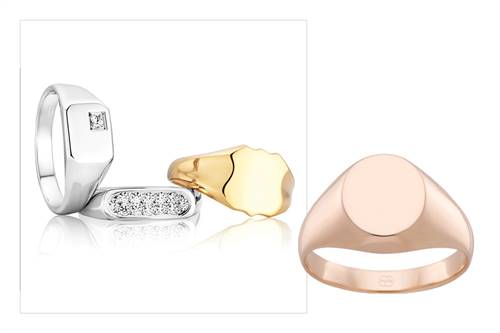 Peter W Beck Signet Ring collection.