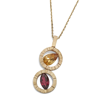 'Melatonin' pendant by Ele Misko.