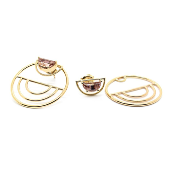 Mica ear jackets by Natalie Fitch.