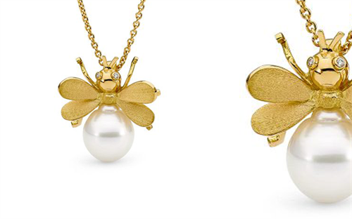 Allure South Sea's bestselling Bumble Bee pendant.