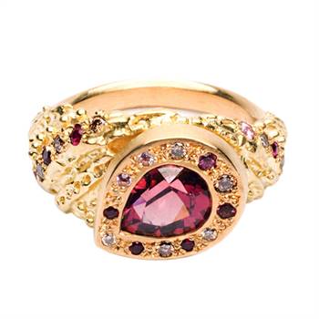 'Tapestry' ring by Fiona Fitzgerald.