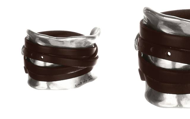 The bestselling Ibiza cuff bracelet from UnoDe50.