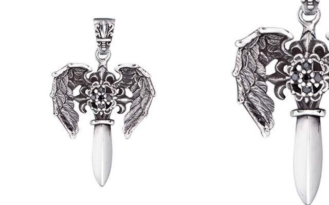 The Archangel Michael sword pendant is part of the expanded Save Brave 2021 collection.