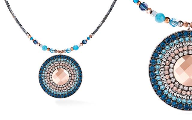 Coeur de Lion's latest handmade disc pendant.
