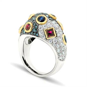 'Sputnik' ring by Rick Southwick.
