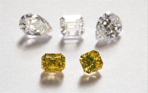 Cut and polished diamonds from the Star-Orion South project, which is the subject of a dispute between Rio Tinto and Star Diamond Corp.  Image credit: Star Diamond Corp