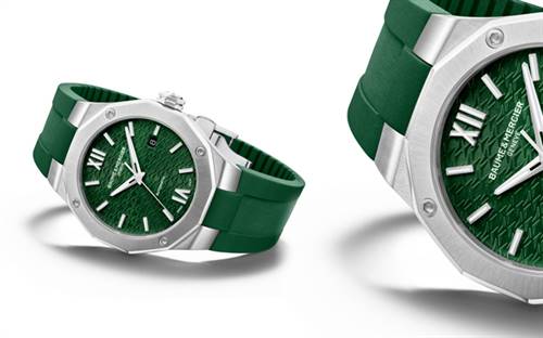 The iconic Riviera watch by Baume & Mercier.