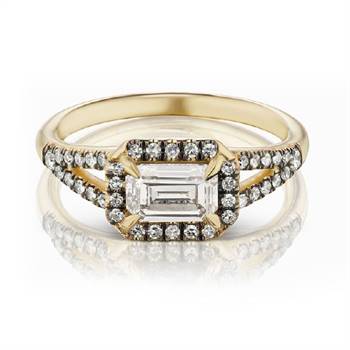 'Etherea' ring by Melanie Kamsler.
