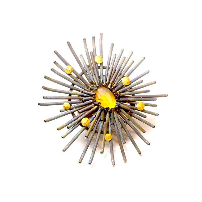 'Amber Glow' Ring by Neil Adcock Design