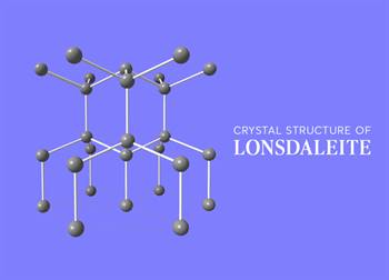 Crystal structure of Lonsdaleite