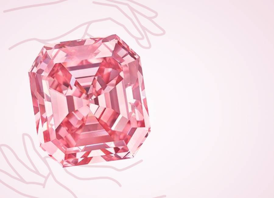 Psychic link to mystery pink diamond at Christie's auction