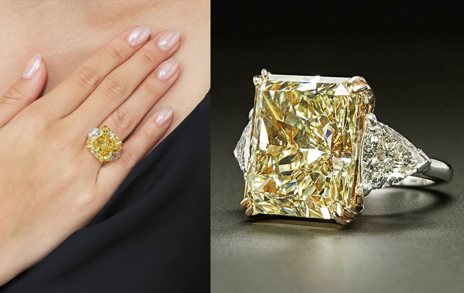 Bulgari yellow diamond ring discount