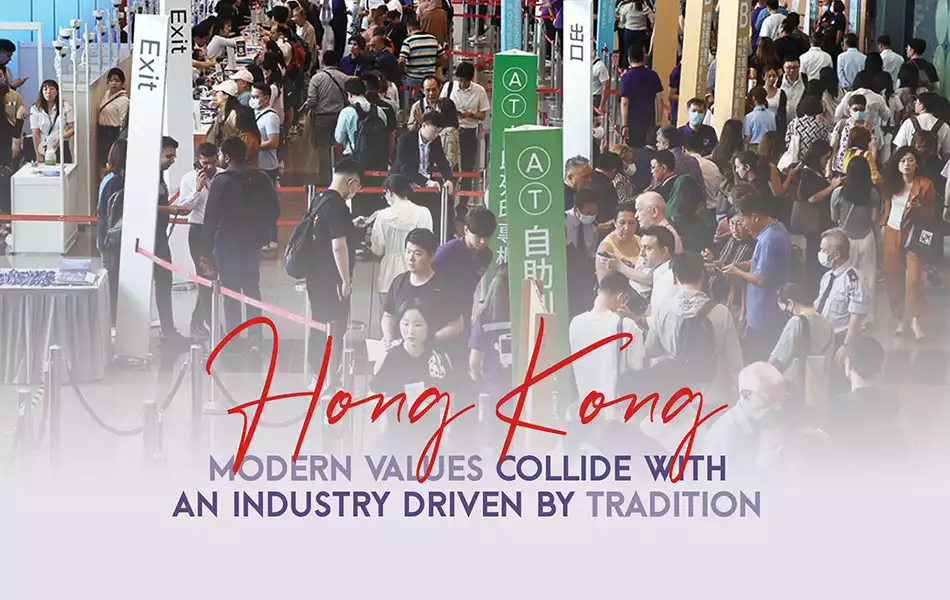 In a congregation that offered valuable insights into the future of the trade, thousands of members of the international jewellery industry converged on Hong Kong for a bustling week of trade and exchange.