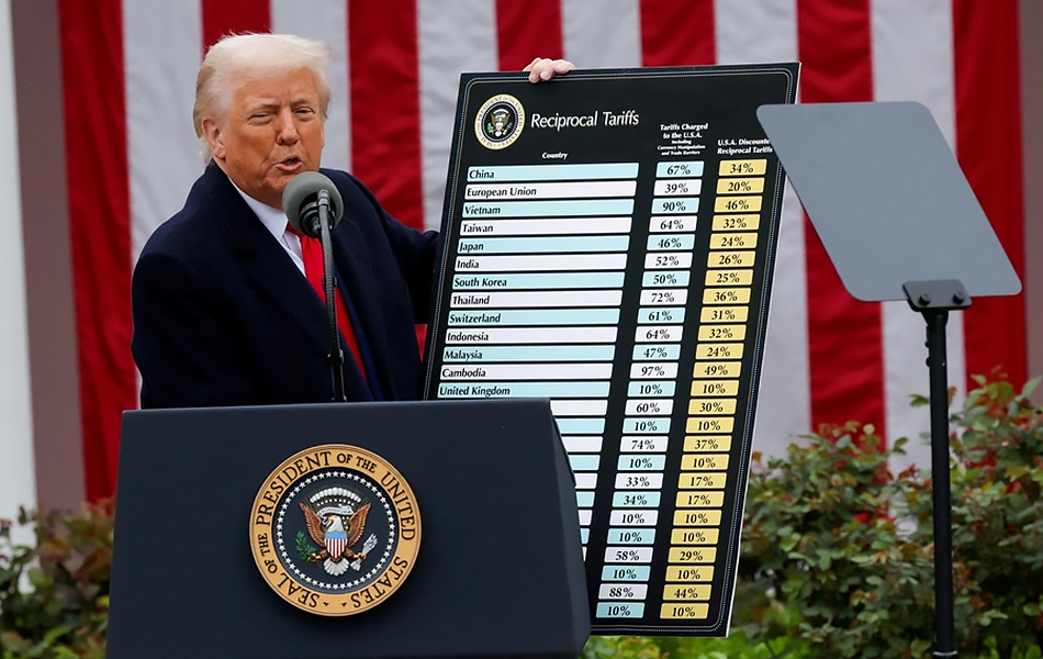 The US Government has installed sweeping tariffs on imports which has sent shockwaves through global markets and sent the international jewellery trade scrambling. | Source: Council on Foreign Relations