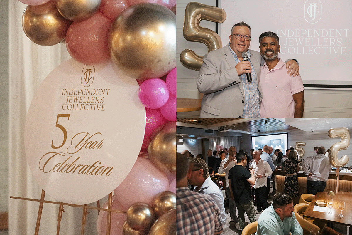 Amid the industry action and excitement on the Gold Coast over the past week, the Independent Jewellers Collective (IJC) hosted an important anniversary celebration.