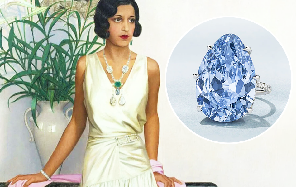 A remarkably rare fancy colour blue diamond with a fascinating backstory will headline an upcoming auction in Geneva, entering the event with an incredible presale estimate. | Source: Christie's