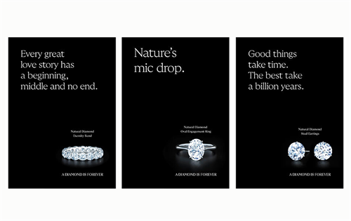 Over the coming year, the De Beers Group will reportedly spend more on marketing and promoting natural diamonds than it has at any point over the past decade. | Source: De Beers Group