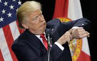 For Donald Trump, time is money, in more ways than one. While many watches have carried his name and likeness for years, the Trump name and personal branding has been used to promote everything from casinos, airlines, steaks, sneakers, Bibles, and bottled water.